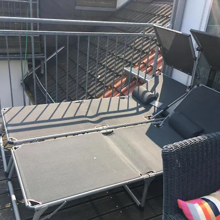 Dachstudio Im Geteviertel - Citynah Apartament