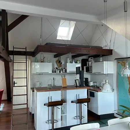 شقة Dachstudio Im Geteviertel - Citynah بريمين