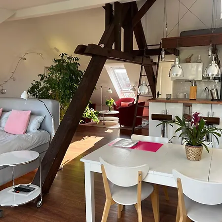 Dachstudio Im Geteviertel - Citynah Apartment Bremen