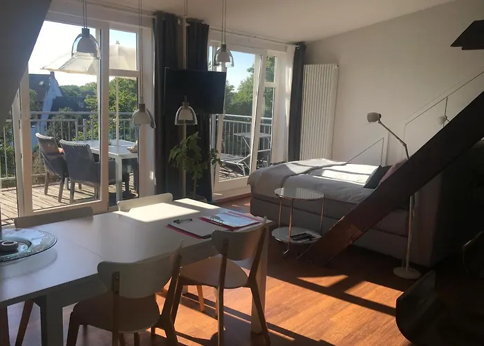 Daire Dachstudio Im Geteviertel - Citynah Bremen