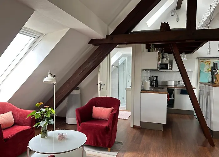 Dachstudio Im Geteviertel - Citynah Daire