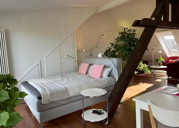 Dachstudio Im Geteviertel - Citynah Apartment