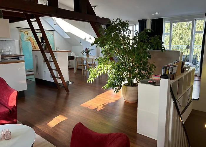 Dachstudio Im Geteviertel - Citynah Apartment *