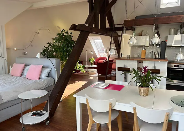 Dachstudio Im Geteviertel - Citynah Apartment Bremen